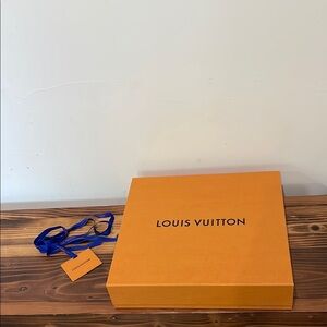 Louis Vuitton Storage / Gift Box Comes With LV Blue Ribbon